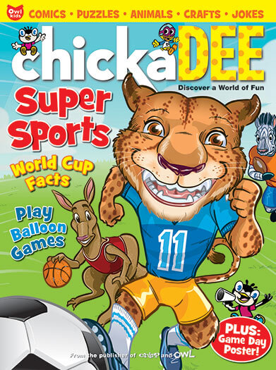 Chickadee Ages 6 to 9 Magazine Subscription