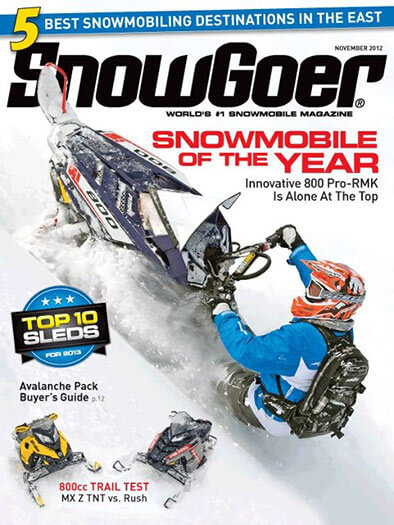 Latest issue of Snow Goer Magazine