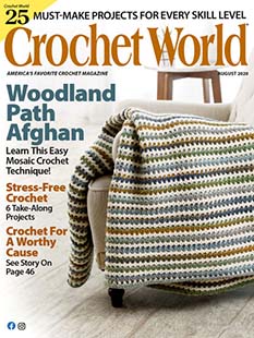 Latest issue of Crochet World