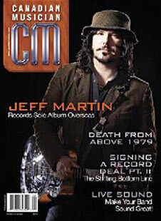 Latest issue of Canadian Music