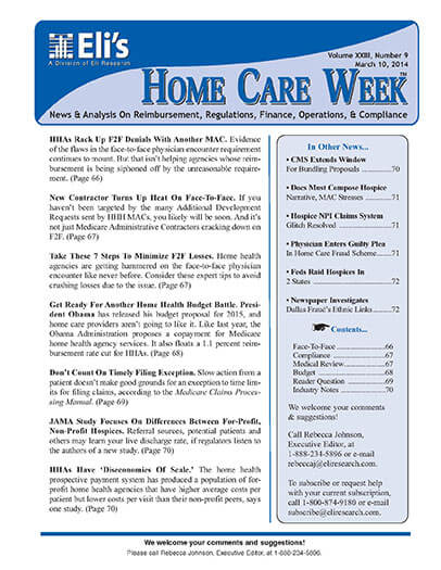 Latest issue of Elis Home Care Week