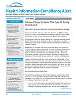 Health Information Compliance Alert 1 of 5