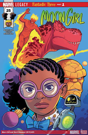 Latest issue of Moon Girl and Devil Dinosaur 