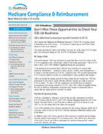 Medicare Compliance & Reimbursement 1 of 5