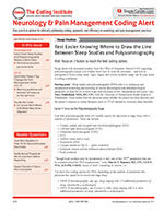 Neurology Coding Alert 1 of 5