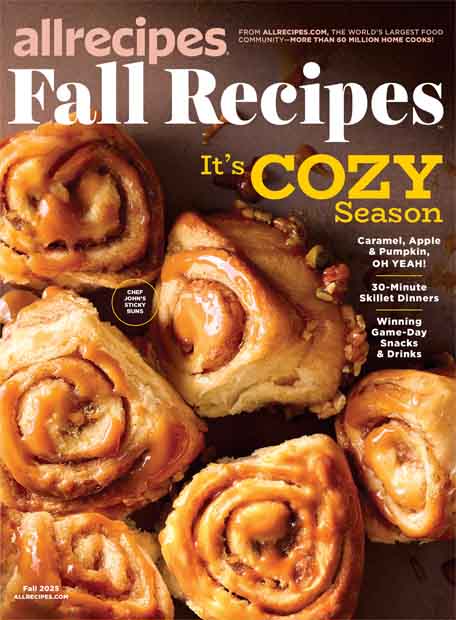 Cover of allrecipes Fall Recipes 2025