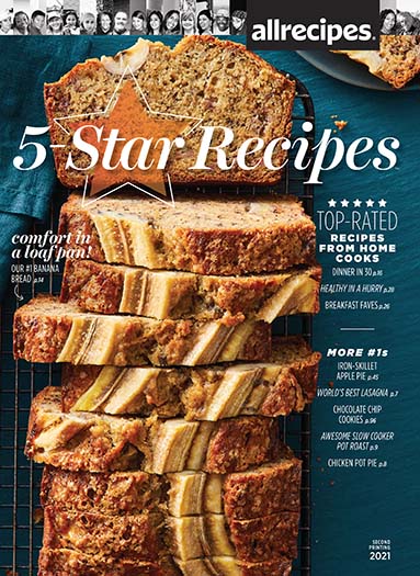 Cover of Allrecipes 5 Star Recipes