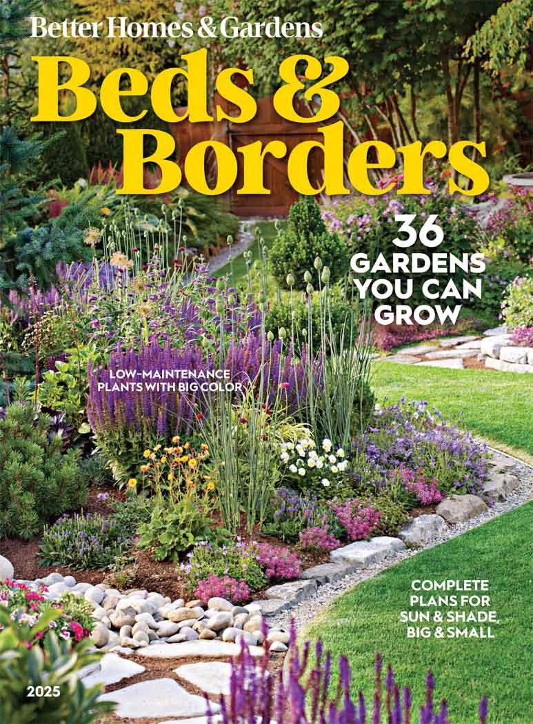 Cover of Better Homes & Gardens: Beds & Borders 2025