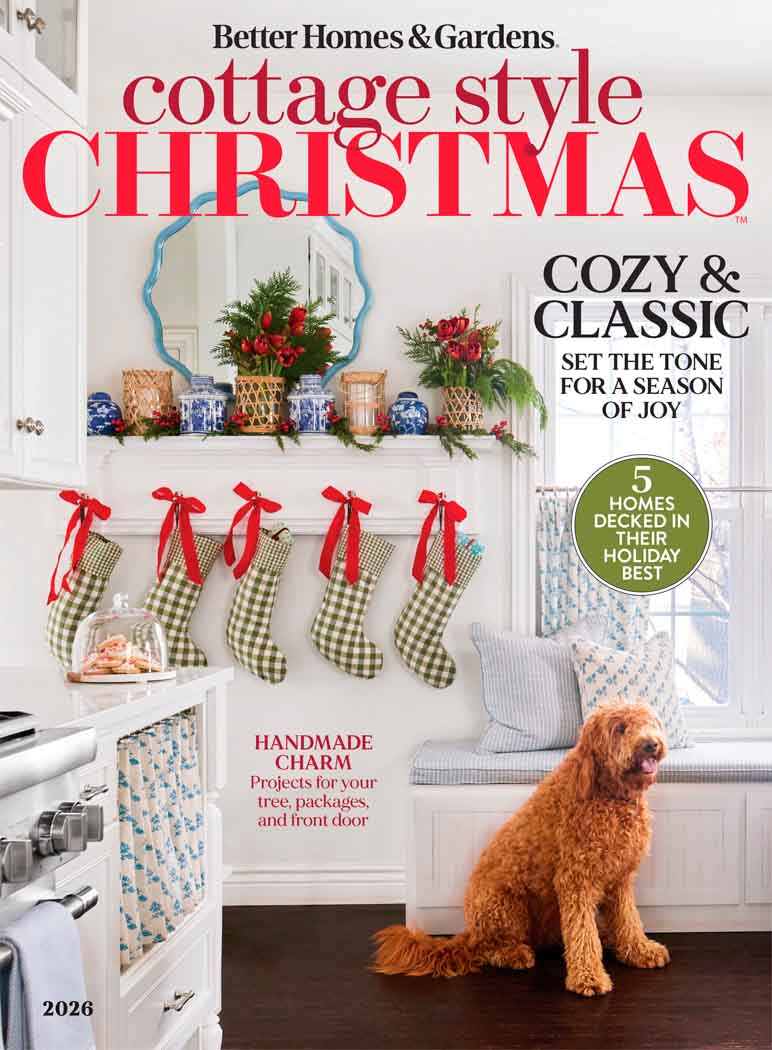 BHG Cottage Style Christmas cover