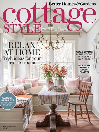 Cover of Better Homes & Garden Cottage Style Spring/Summer 2021