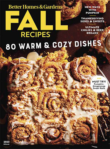 Better Homes Gardens Fall Recipes