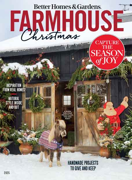 BHG Farmhouse Christmas Cover of BHG Farmhouse Christmas