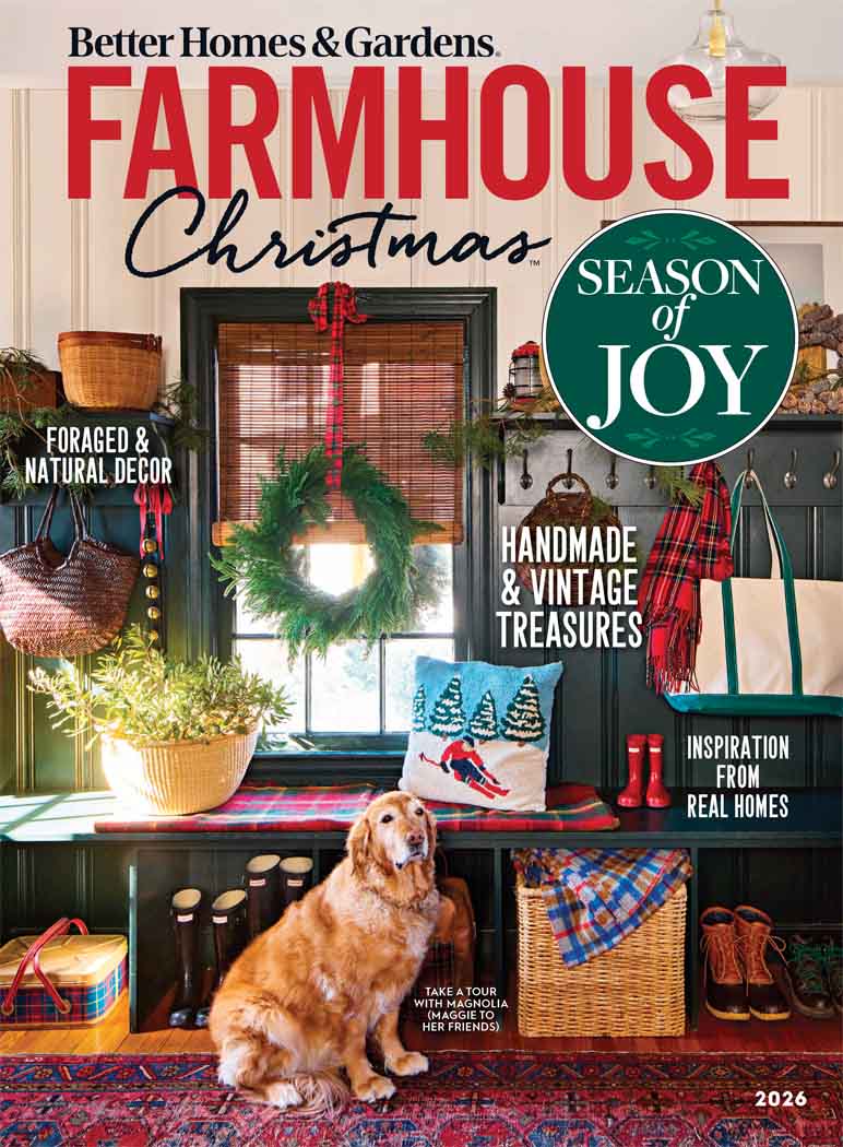 BHG Farmhouse Christmas cover