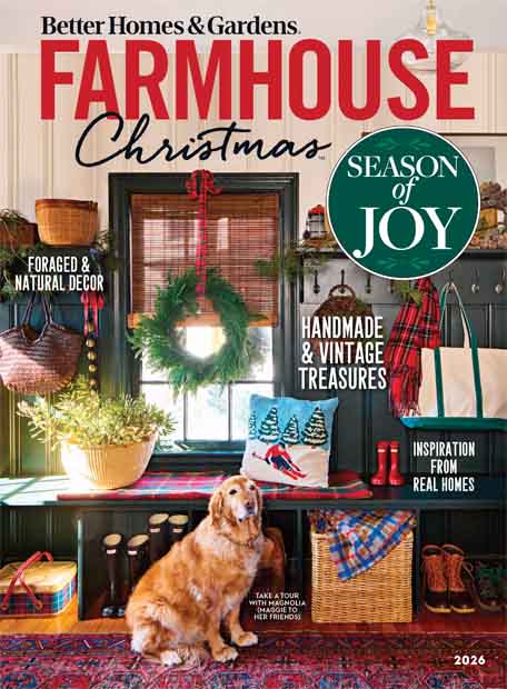 Cover of BHG Farmhouse Christmas