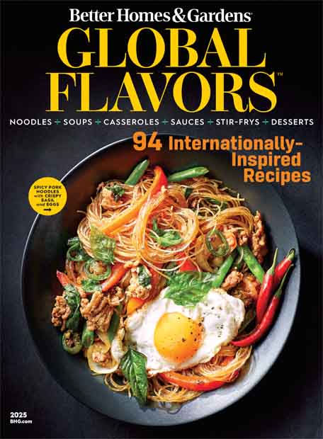Cover of Better Homes & Gardens: Global Flavors