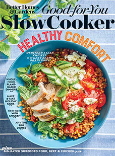 Cover of Better Homes & Gardens: Good for You Slow Cooker Recipes