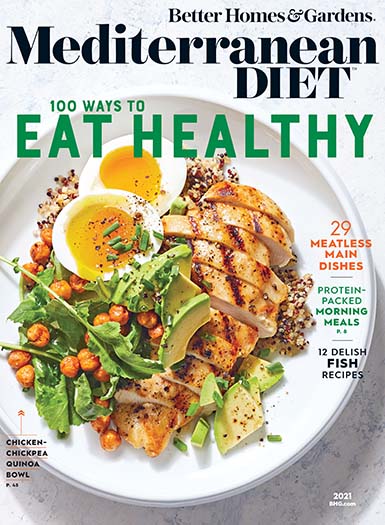 Cover of Better Homes & Gardens Mediterranean Diet