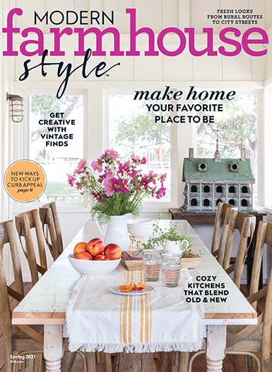 Cover of Modern Farmhouse Style Spring 2021