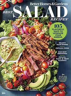 Latest Issue of Better Homes & Gardens: Best Salad Recipes