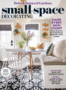 Cover of Better Homes & Gardens Small-Space Decorating