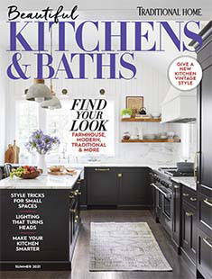 Cover of Traditional Home Beautiful Kitchens & Baths Summer 2021