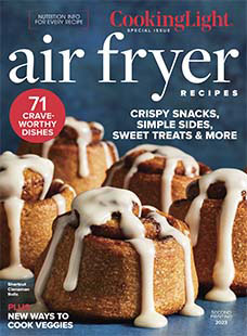 Latest issue of Cooking Light: Air-Fryer Recipes