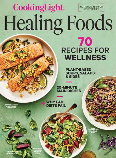 Cover of Cooking Light Healing Foods (Winter 2025)