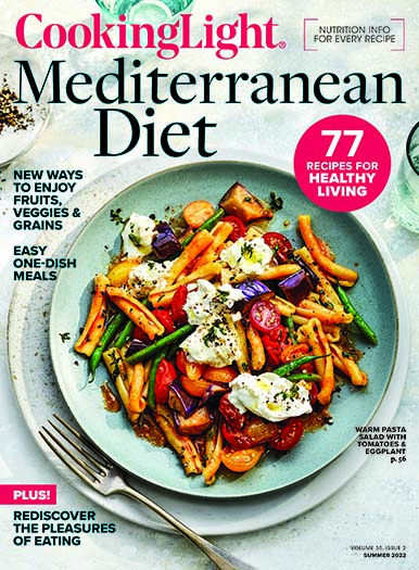 Latest issue of Cooking Light: Mediterranean Diet