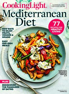 Latest issue of Cooking Light: Mediterranean Diet