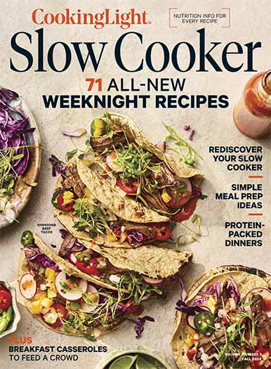 Cooking Light Slow Cooker Fall 2024