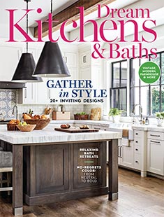 Cover of Dream Kitchens & Baths Fall/Winter 2021
