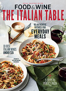 Cover of Food & Wine: The Italian Table