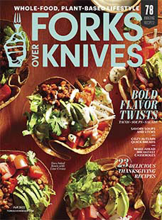 Latest issue of Forks Over Knives Fall 2022