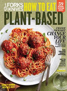 Cover of Forks Over Knives How to Eat Plant-Based