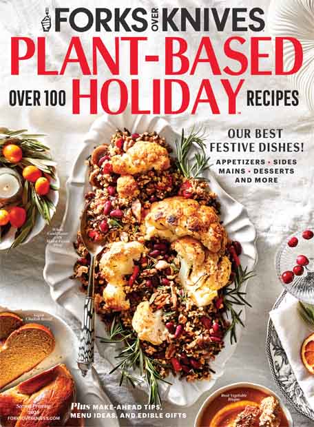 Cover of Forks Over Knives: Plant-Based Holiday