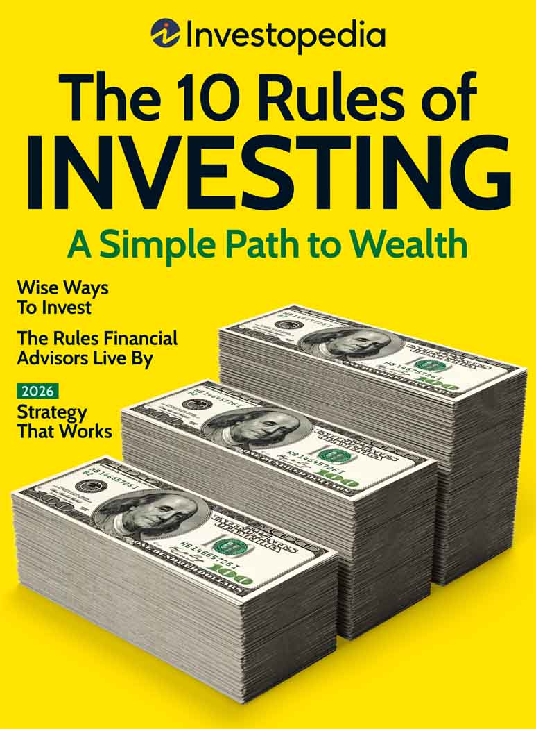 Cover of Investopedia The 10 Rules of Investing
