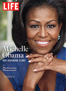 Cover of LIFE: Michelle Obama