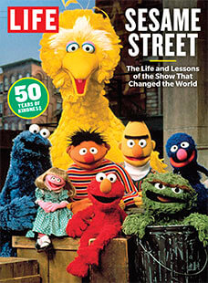 Cover of LIFE: Sesame Street at 50