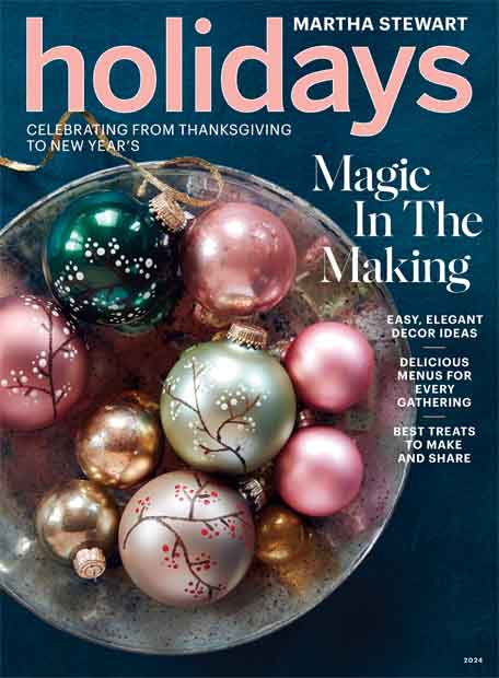 Cover of Martha Stewart Holiday 2024