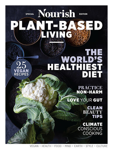 Cover of Nourish Plant-Based Living