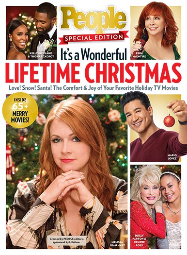 Cover of PEOPLE It's a Wonderful Lifetime Christmas