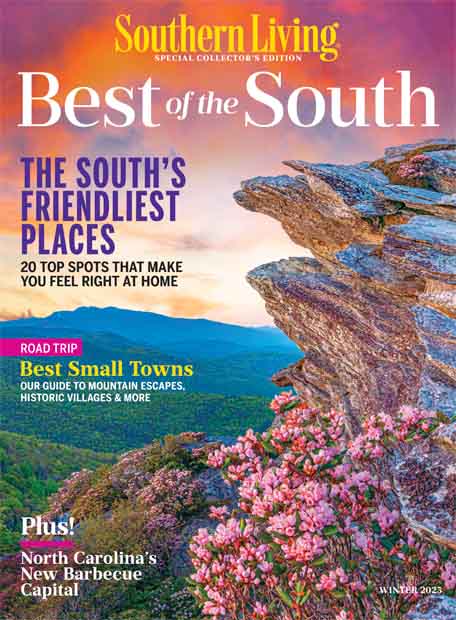 Cover of Southern Living Best of the South Winter 2025