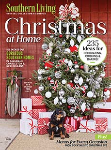 Cover of Southern Living Christmas at Home 2021
