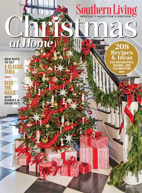 Cover of Southern Living Christmas at Home 2025