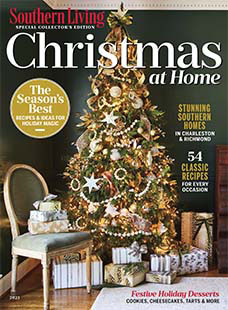 Latest Issue of Southern Living: Christmas at Home 2023