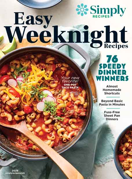 Cover of Simply Recipes Easy Weeknight Recipes