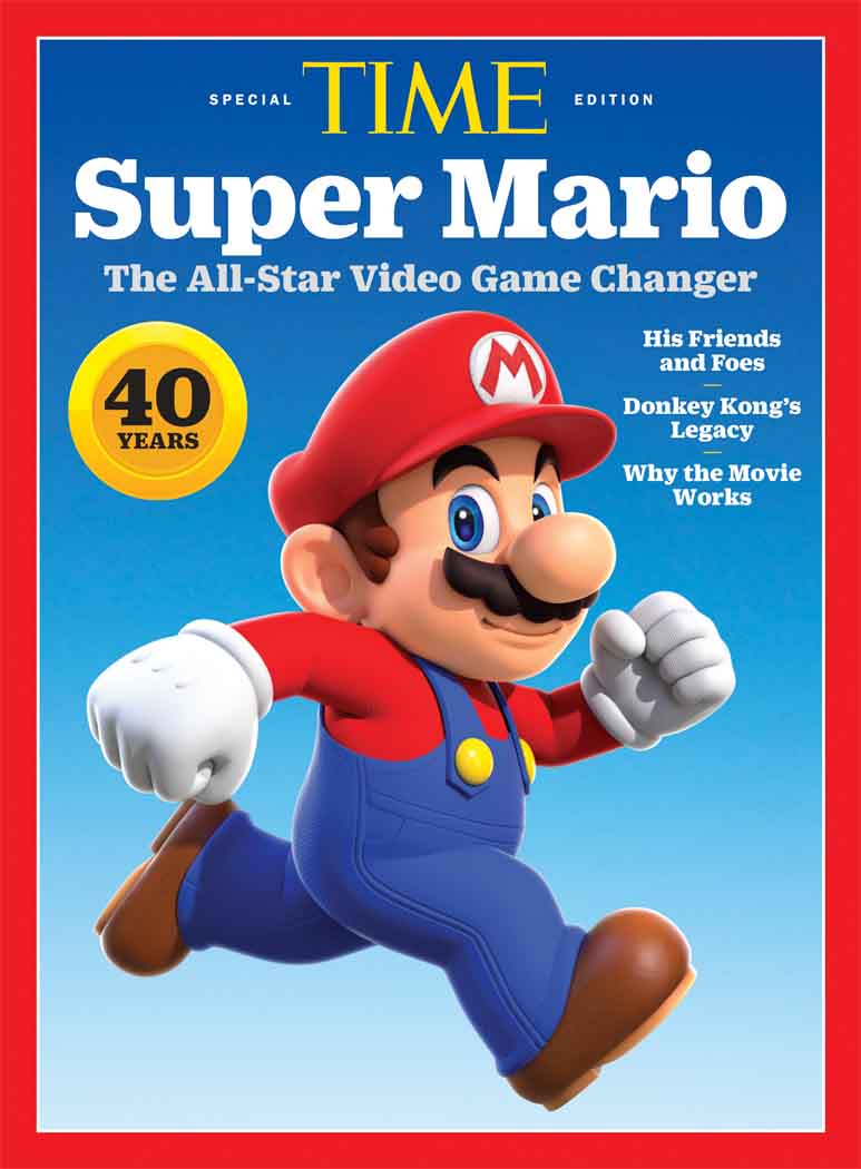 Cover of TIME Super Mario