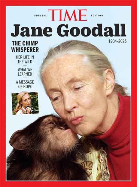 Cover of TIME Jane Goodall