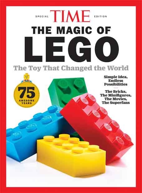 Cover of TIME The Magic of LEGO