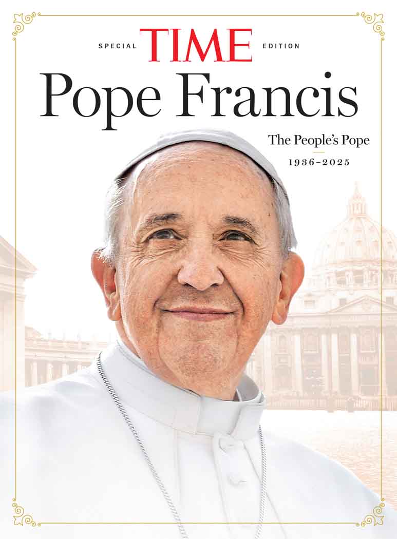 Cover of TIME Pope Francis